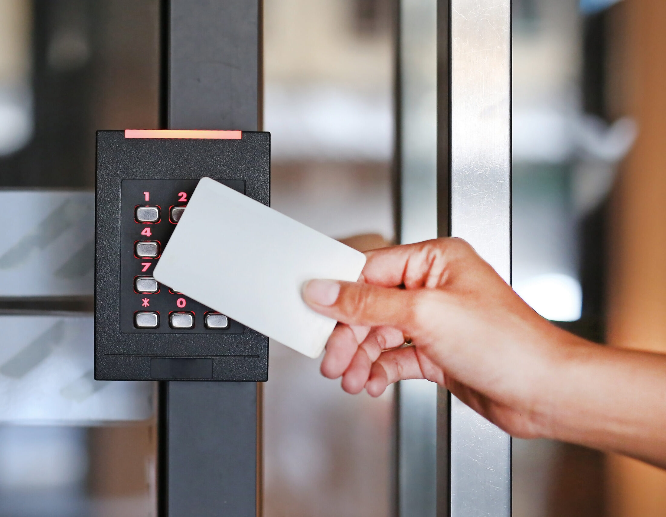 Illustration of Electronic Access Control Systems For Residential Homes